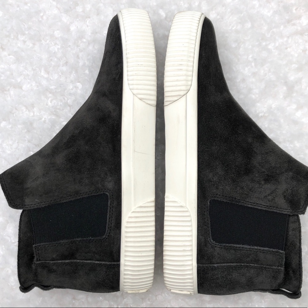 NWOB VINCE Kelowna Chelsea High Top Suede Sneakers - Picture 6 of 8